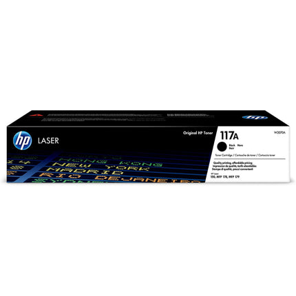 HP 117A black toner cartridge W2070A