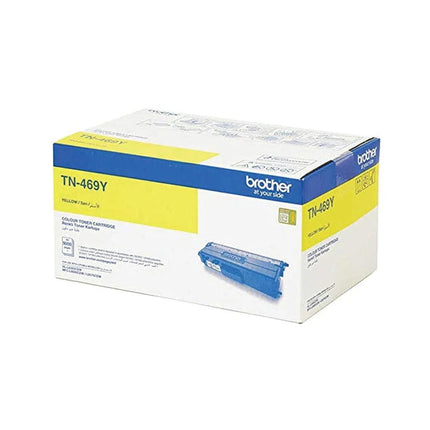 Brother TN - 469Y Yellow High Yield Toner Cartridge - Emerging Computers Limited