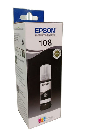Epson Ecotank 108 Black Ink 70ml - Emerging Computers Limited