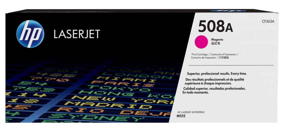 HP 508A Magenta LaserJet Toner Cartridge (CF363A) - Emerging Computers Limited