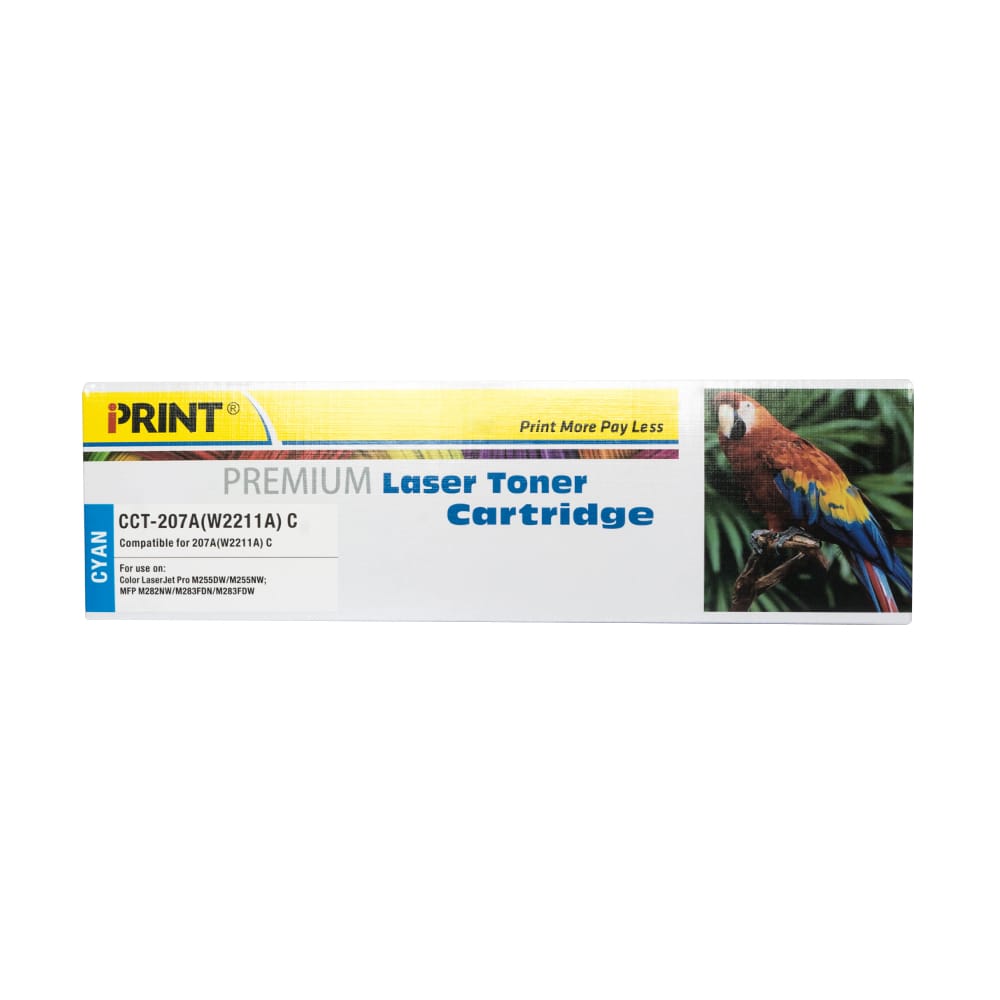 HP W2211A CYAN TONER CARTRIDGES FOR HP 207A BY IPRINT