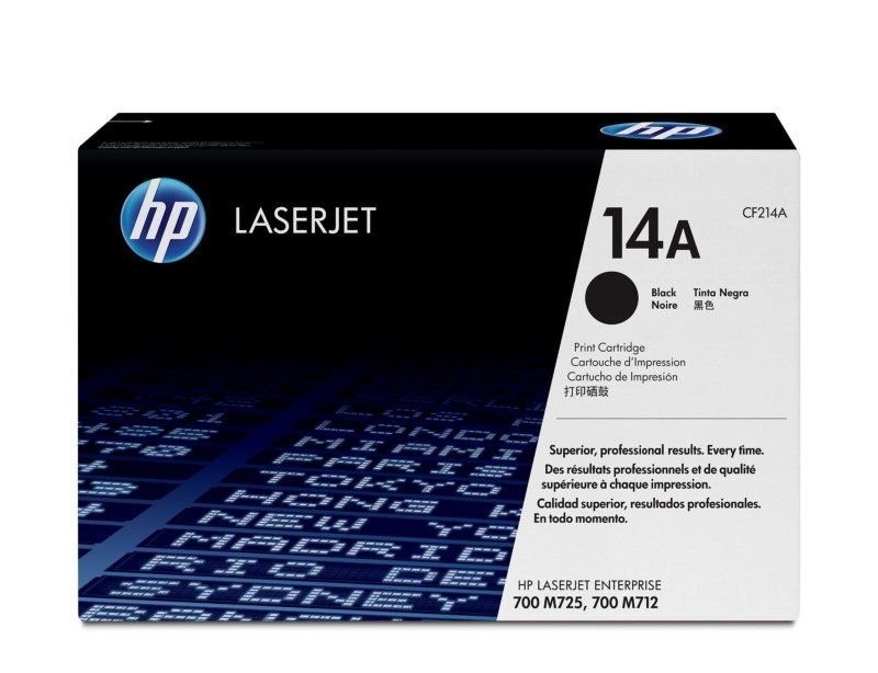 HP CF214A  Black Toner Cartridge FOR HP 14A