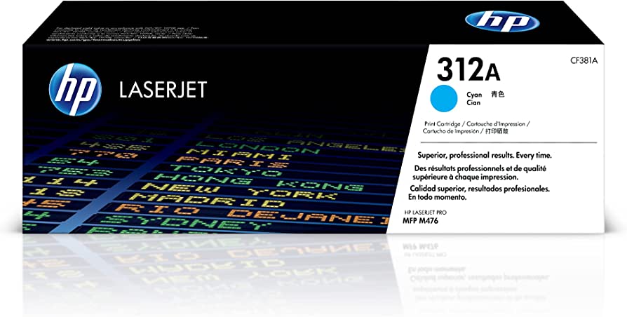 HP 312A Cyan Toner Cartridge- CF381A - Buy online at best prices in Kenya