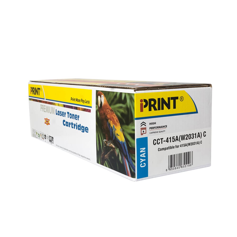 HP W2031A CYAN Toner Cartridge for HP 415A by IPRINT