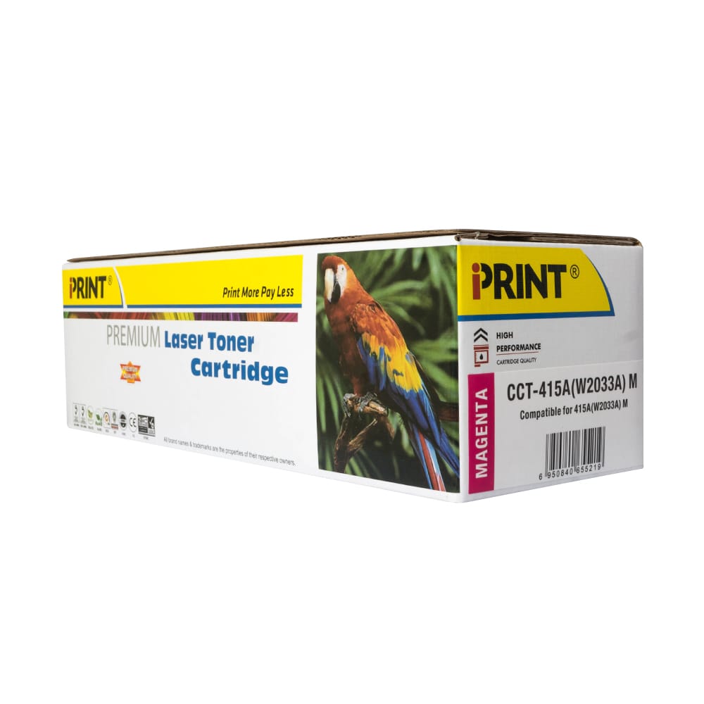 HP W2033A MAGENTA Toner Cartridge for HP 415A by IPRINT