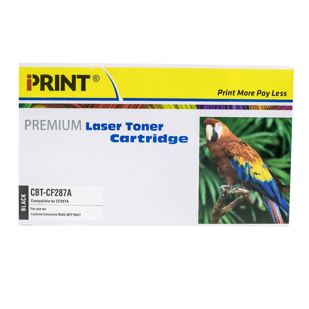 IPRINT CF287A Compatible Black Toner Cartridge for HP CF287A