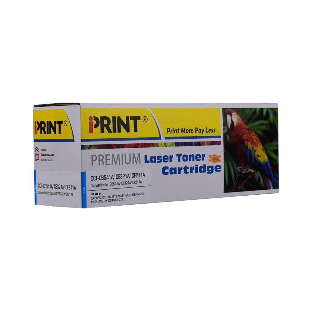IPRINT CB541A Compatible CYAN Toner Cartridge for HP CB541A