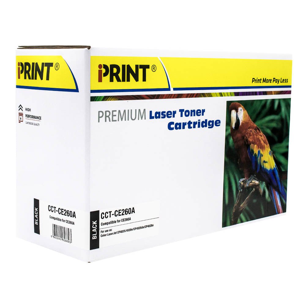 IPRINT Compatible Black Toner Cartridge for CCT-CE260A ( HP 647A)