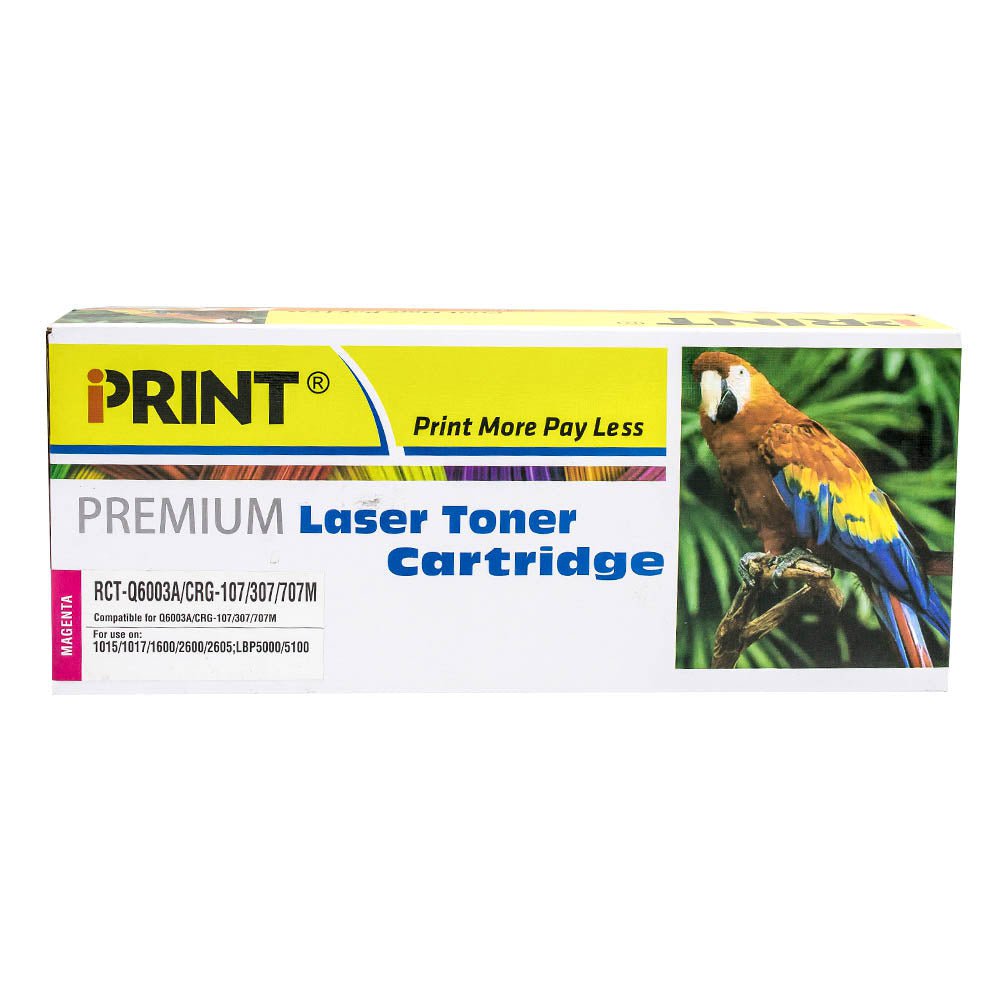 IPRINT Compatible Magenta Toner Cartridge for Q6003A (HP 124A)