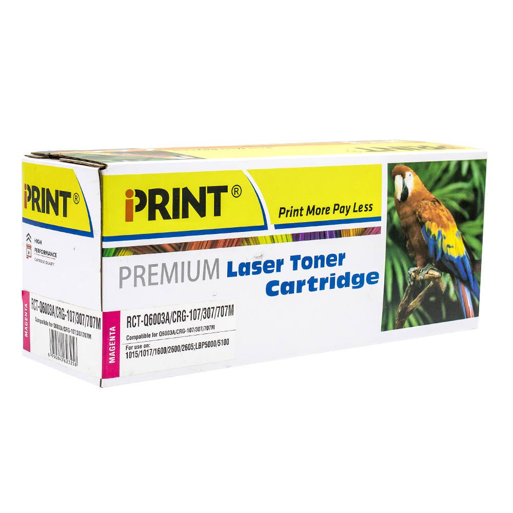 IPRINT Compatible Magenta Toner Cartridge for Q6003A (HP 124A)