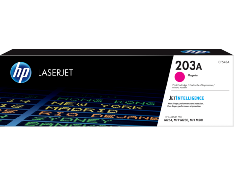HP 203A Magenta Toner Cartridge - CF543A