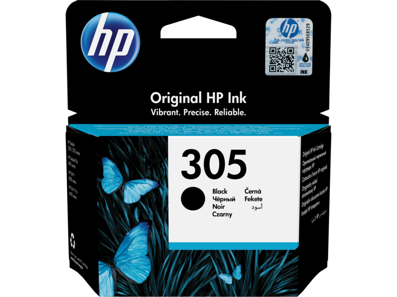 Genuine Black HP 305 Ink Cartridge - 3YM61AE - Buy online at best prices in Kenya