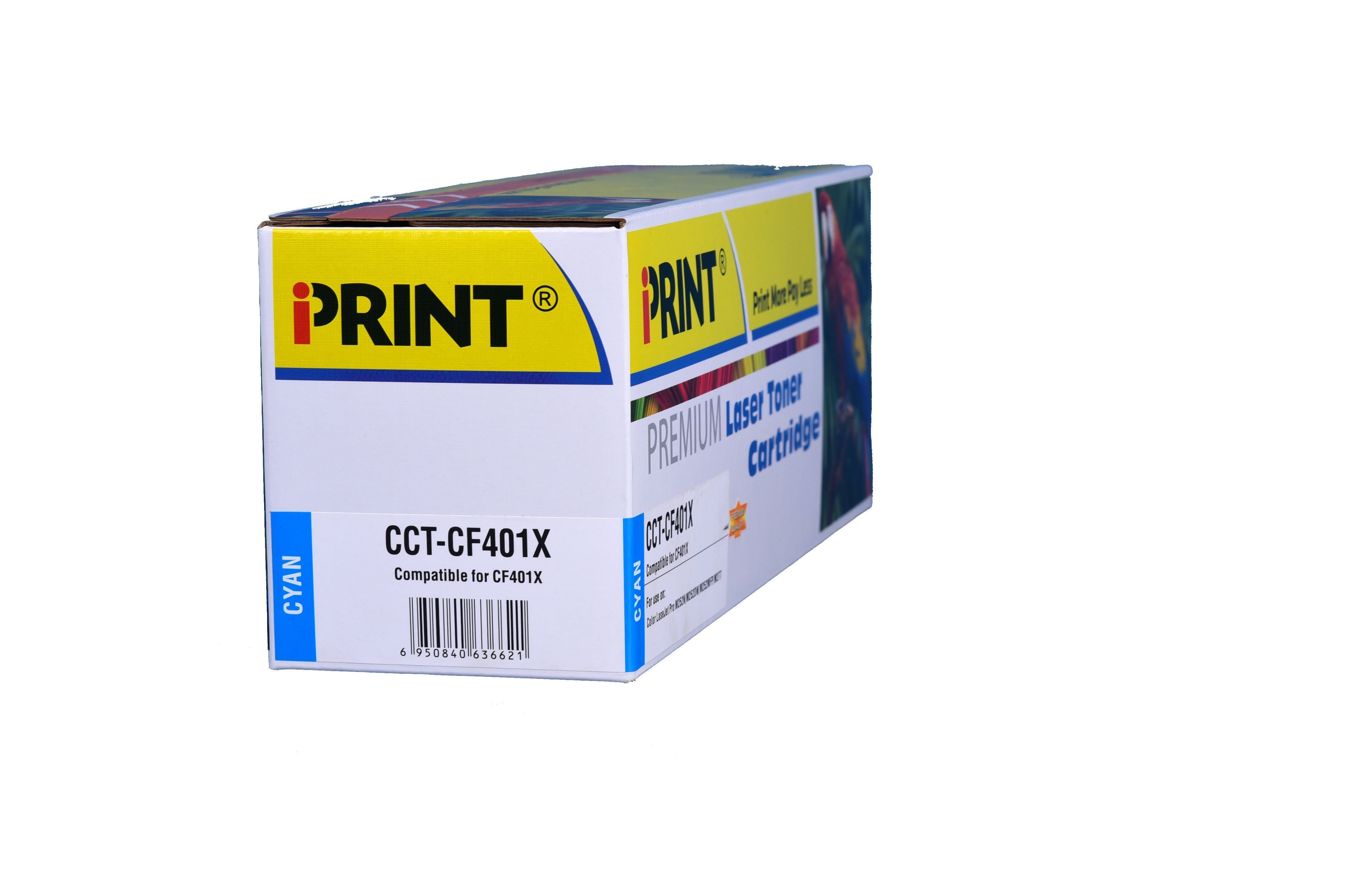 IPRINT C-CF401X Compatible Cyan Toner For HP CF401A