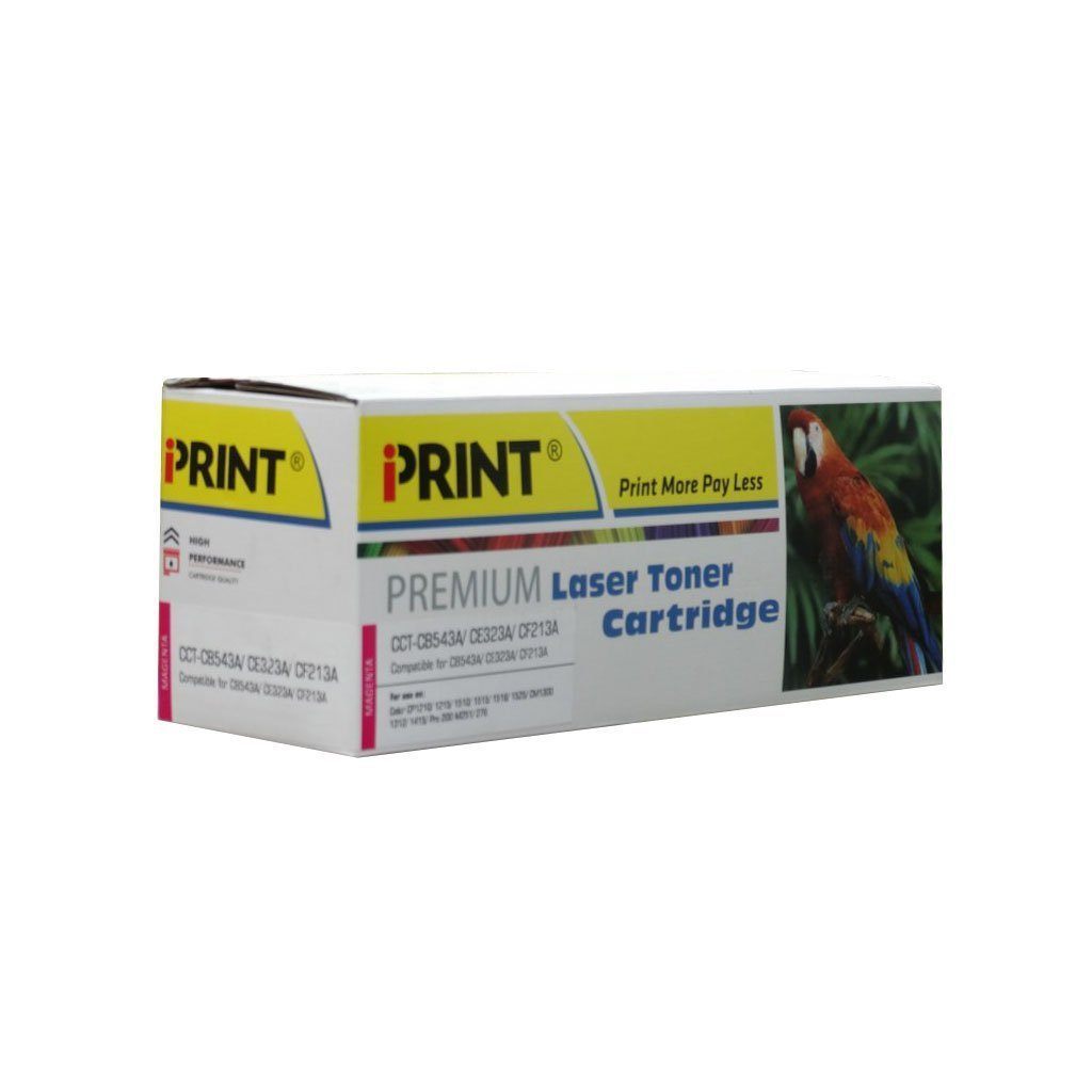 IPRINT CB543A/CE323A/CF213X Compatible Mangenta Toner Cartridge for CB543A/CE323A/CF213A