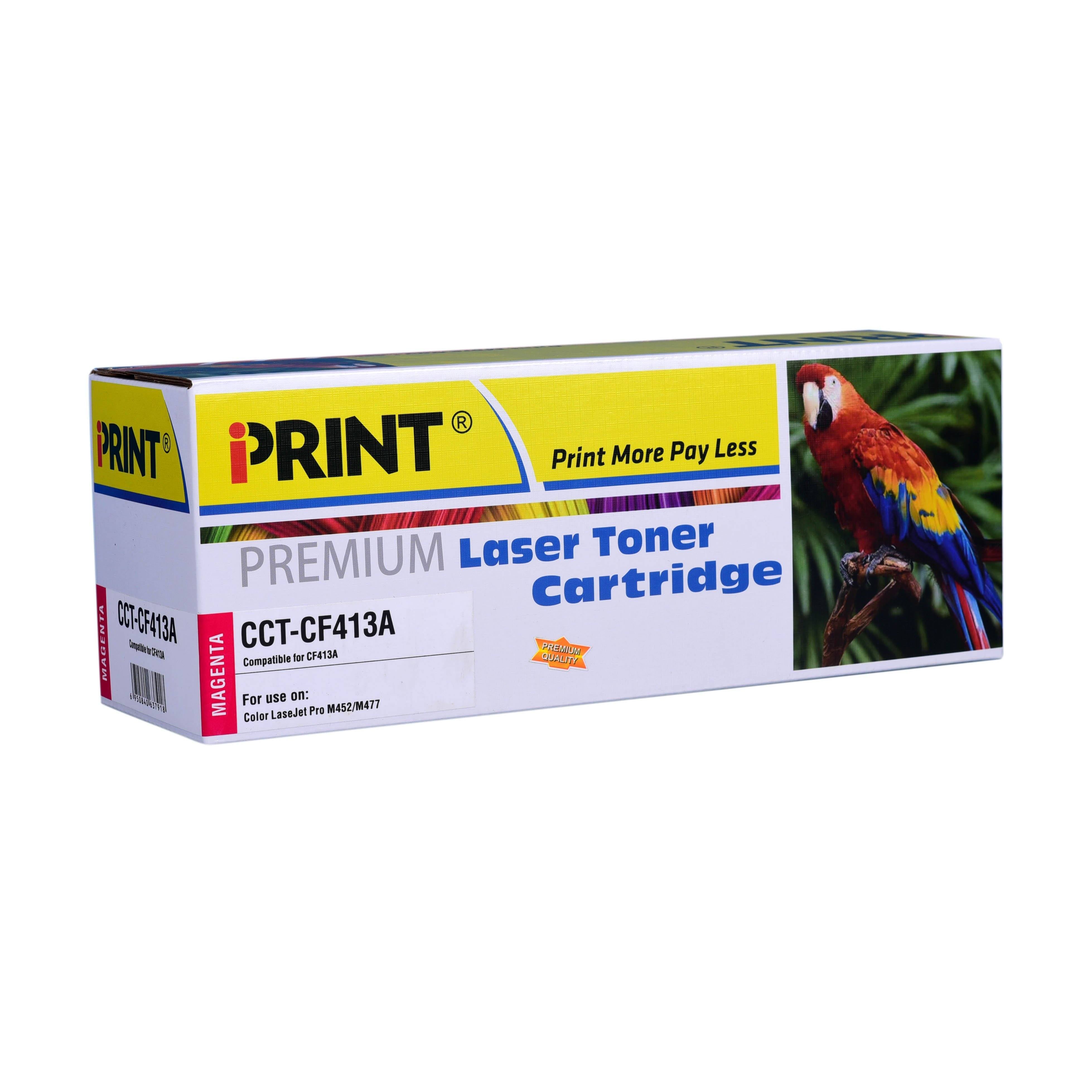 IPRINT CCF-CF413A Compatible Magenta Toner For HP TONER CF413A