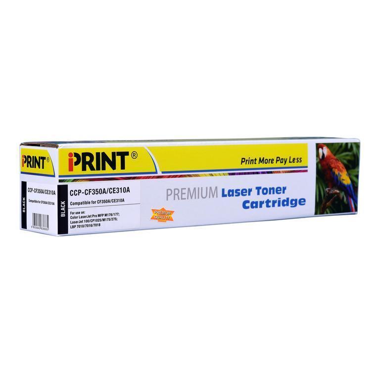 IPRINT CE310A Compatible Cyan Toner Cartridge for Black HP 126A Laser Toner