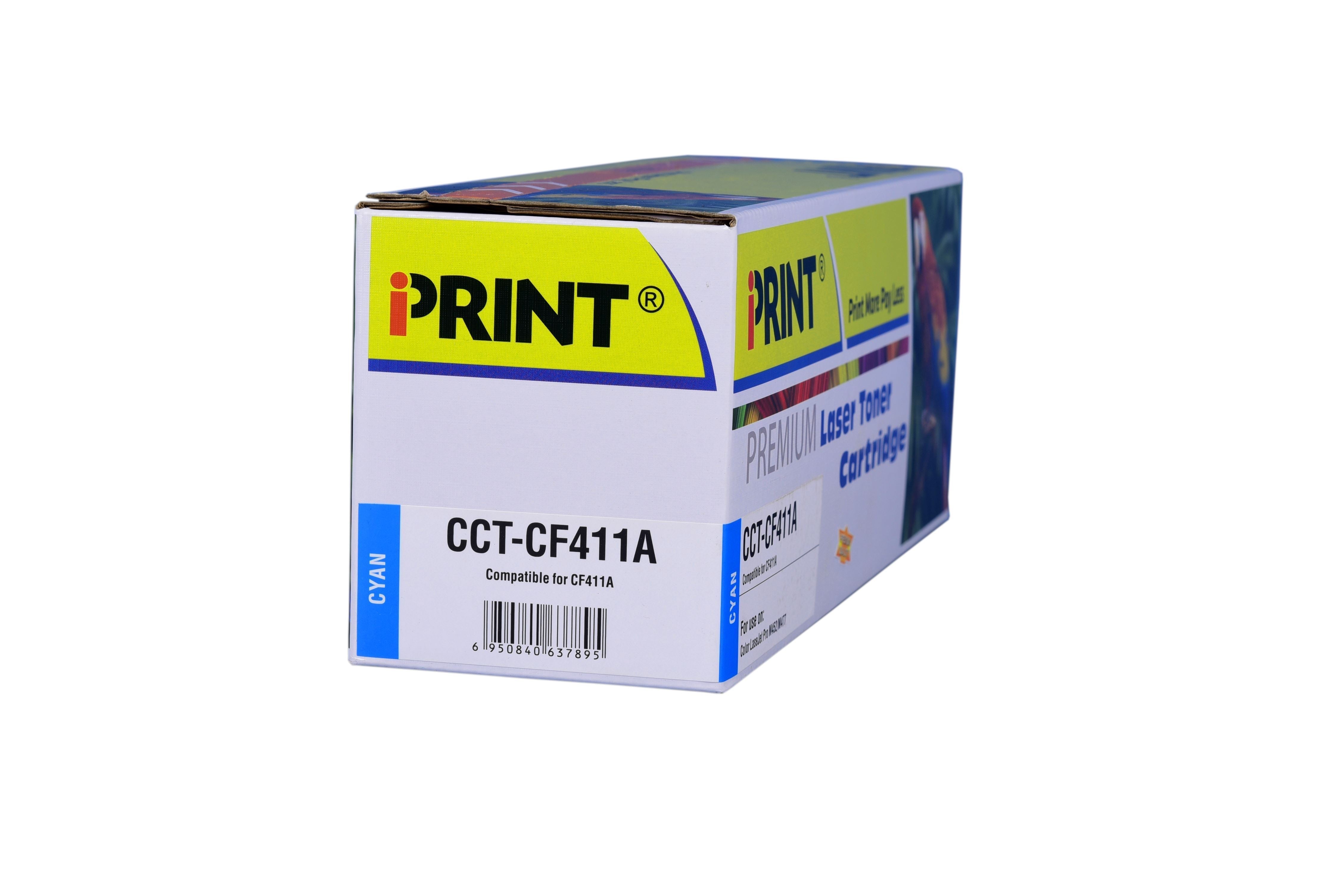 IPRINT CF411A Compatible CYAN Toner Cartridge for HP CF411A