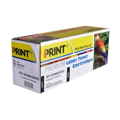 IPRINT CF540X Compatible Black Toner Cartridge for Black HP 203X Laser Toner