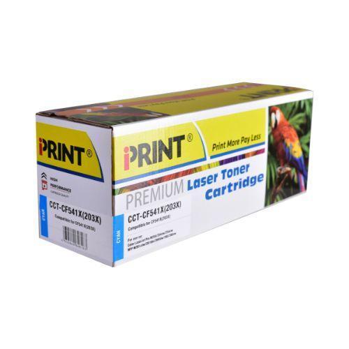 IPRINT CF541X Compatible Cyan Toner Cartridge for Cyan HP 203X Laser Toner