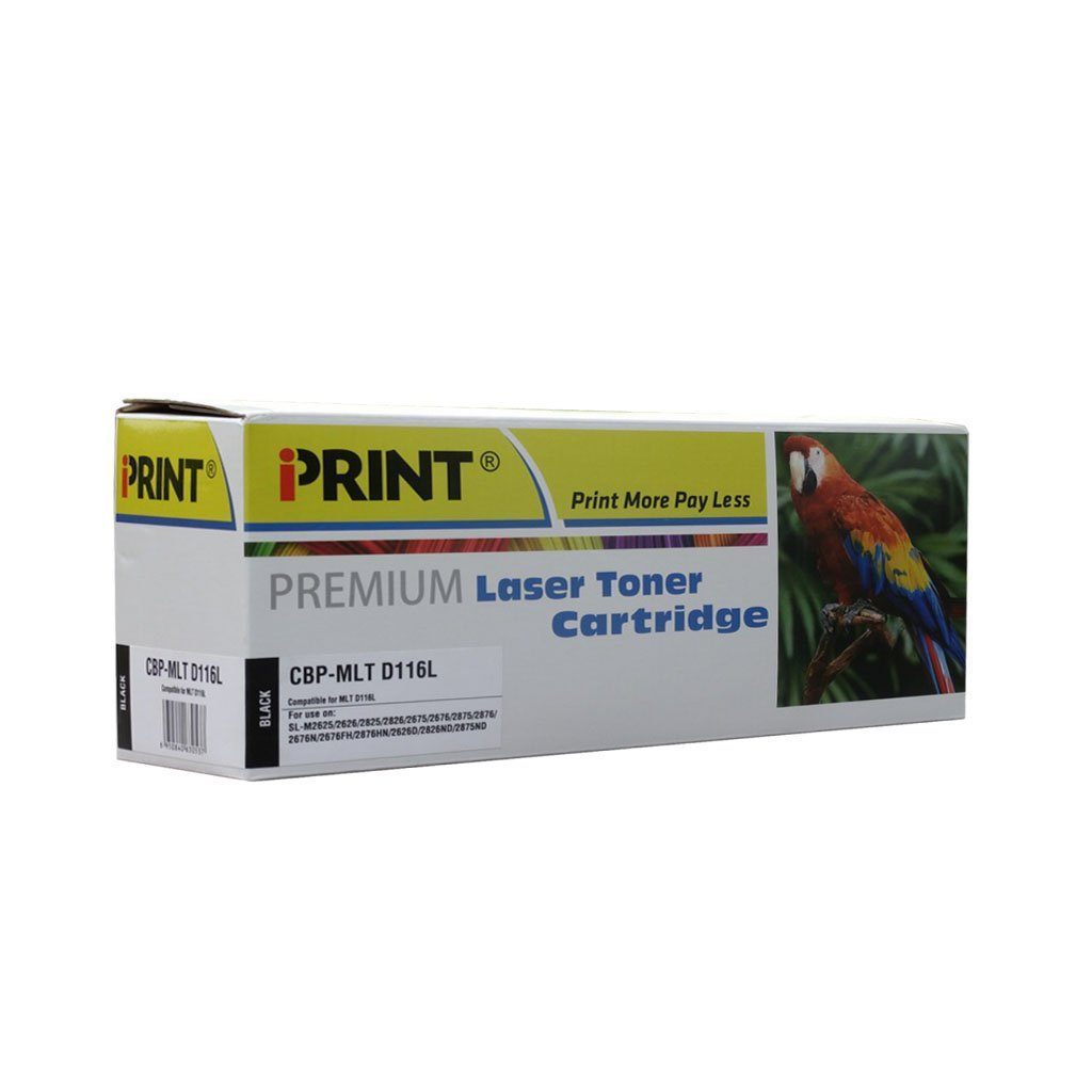 IPRINT MLT-116L Compatible Black Toner Cartridge for Samsung MLT D116L