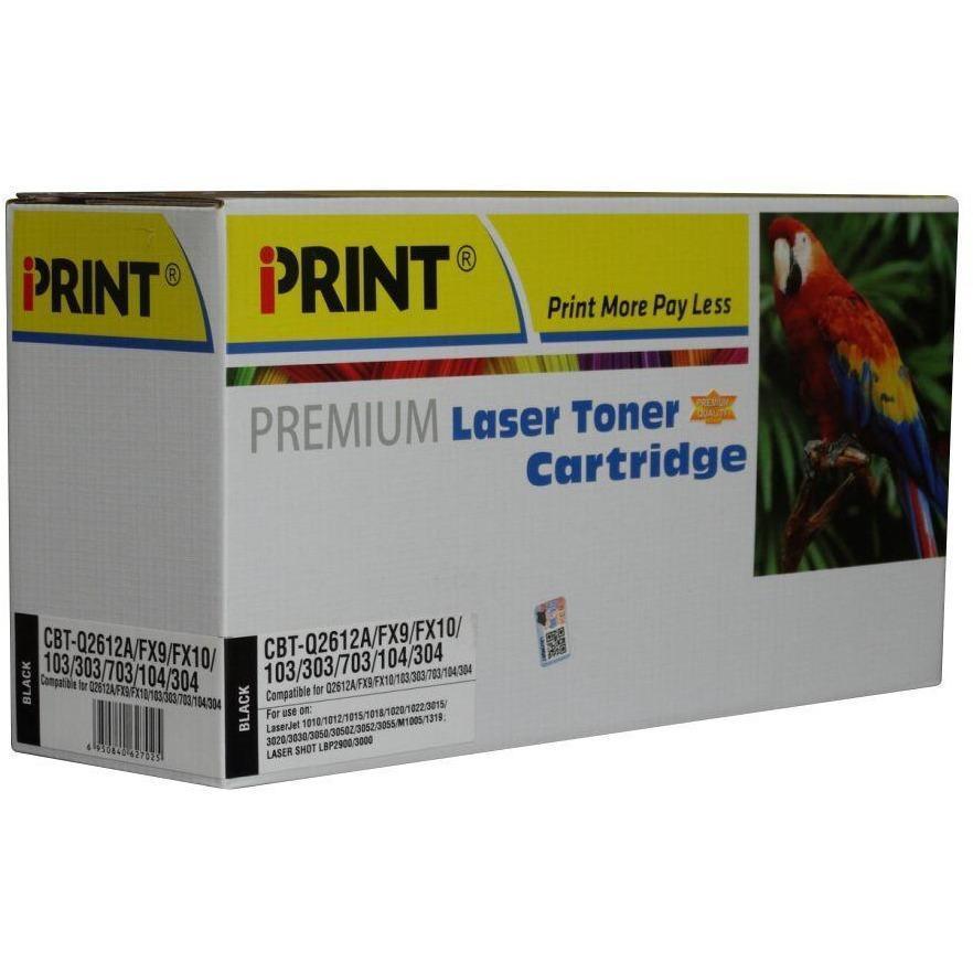 IPRINT Q2612A Compatible HP 12A Black Laser Toner