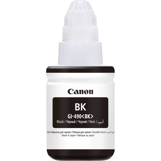 Canon GI-490 BK Original Black Ink
