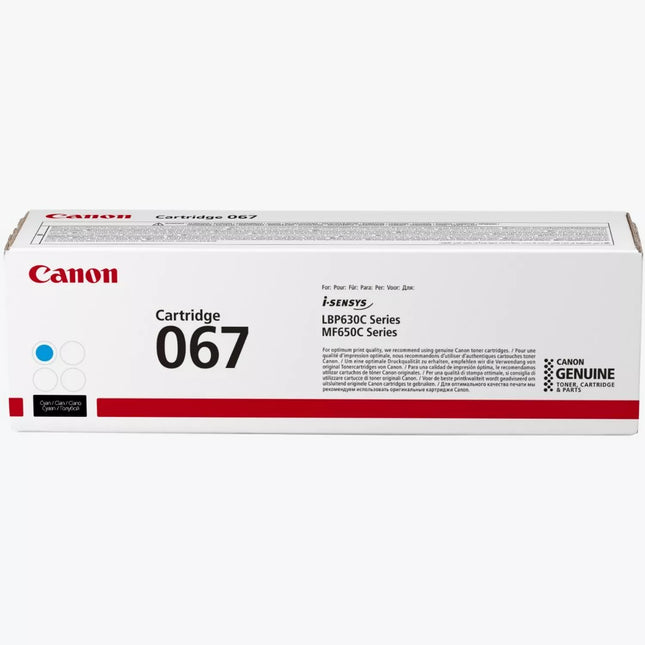 Canon 067 C Cyan Toner Cartridge