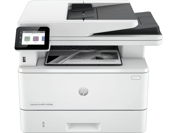 HP LaserJet Pro MFP 4103fdw All in One Printer (2Z629A)