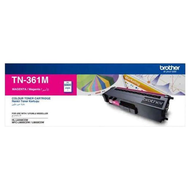BROTHER TN-361 MAGENTA ORIGINAL TONER CARTRIDGE