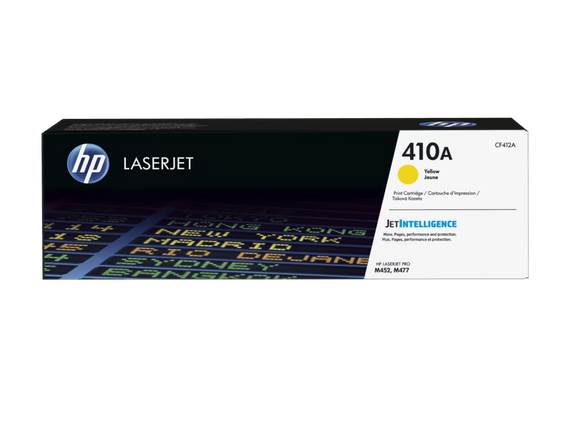HP 410A Yellow Toner Cartridge CF412A