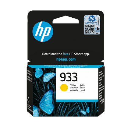 HP 933 High Yield Yellow Original Ink Cartridge (CN060AE)