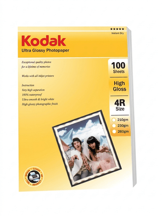 A6 PHOTOPAPERS - KODAK REAM OF 100 SHEETS - 230gsm - Emerging Computers Limited