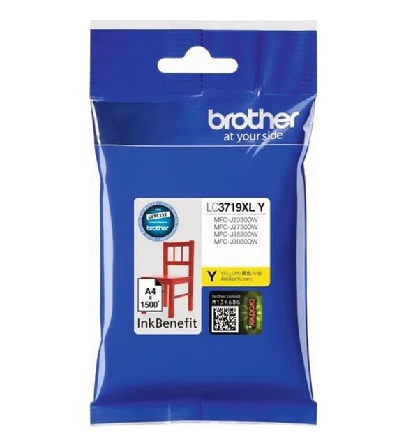 Brother LC3719XL Yellow High Yield Ink Cartridge - Emerging Computers Limited