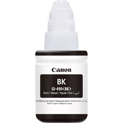 Canon GI - 490 BK Original Black Ink - Emerging Computers Limited