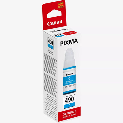Canon GI - 490 C Original Cyan Ink - Emerging Computers Limited
