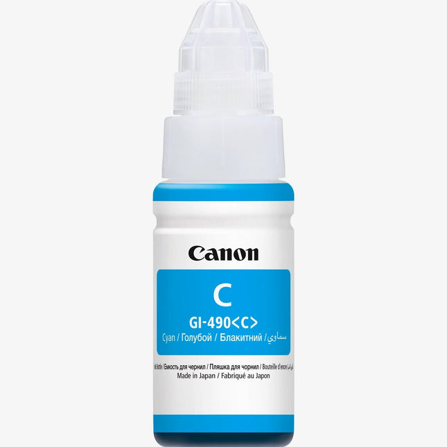 Canon GI - 490 C Original Cyan Ink - Emerging Computers Limited