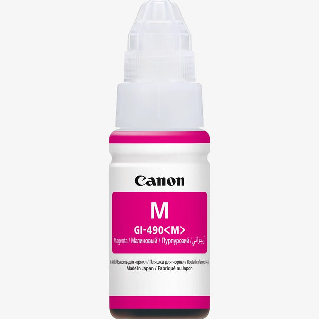 Canon GI - 490 M Original Magenta Ink - Emerging Computers Limited