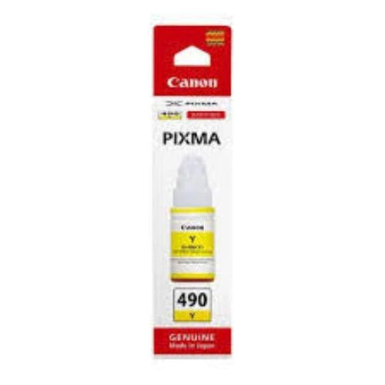 Canon GI - 490 Y Original Yellow Ink - Emerging Computers Limited