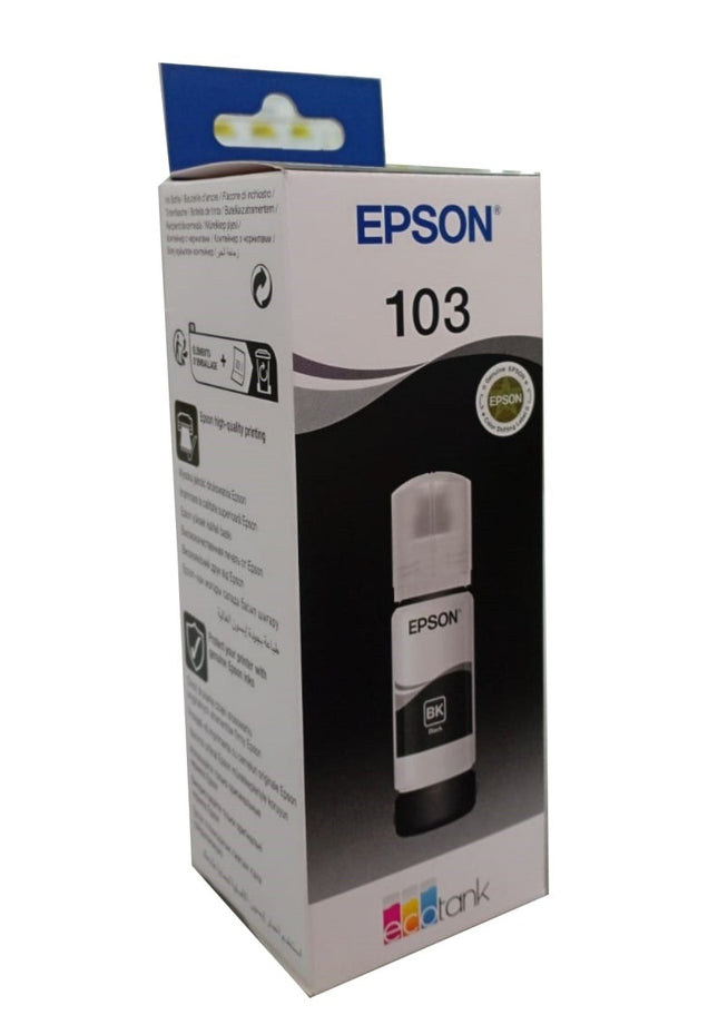 Epson 103 EcoTank Black ink bottle 65 ml - Emerging Computers Limited
