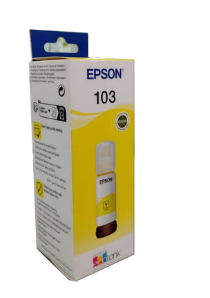 Epson 103 Ecotank Yellow ink bottle 65 ml - Emerging Computers Limited