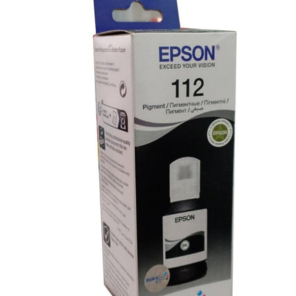 Epson 112 EcoTank Black ink bottle 127ml - Emerging Computers Limited