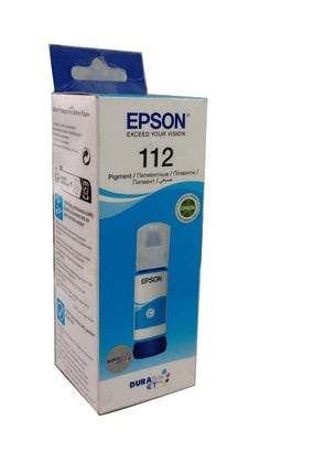 Epson 112 EcoTank Cyan ink bottle 70ml - Emerging Computers Limited