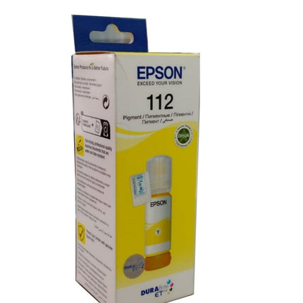 Epson 112 EcoTank Yellow ink bottle 70ml - Emerging Computers Limited