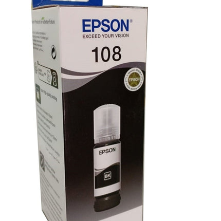 Epson Ecotank 108 Black Ink 70ml - Emerging Computers Limited