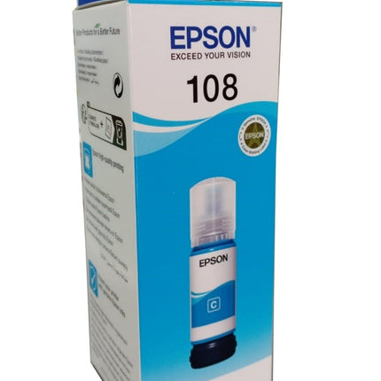 Epson Ecotank 108 Cyan Ink 70ml - Emerging Computers Limited