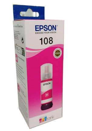 Epson Ecotank 108 Magenta Ink 70ml - Emerging Computers Limited