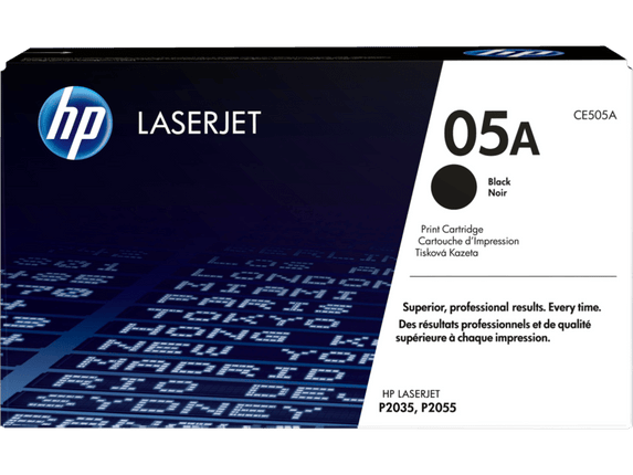 HP 05A black toner cartridge CE505A - Emerging Computers Limited