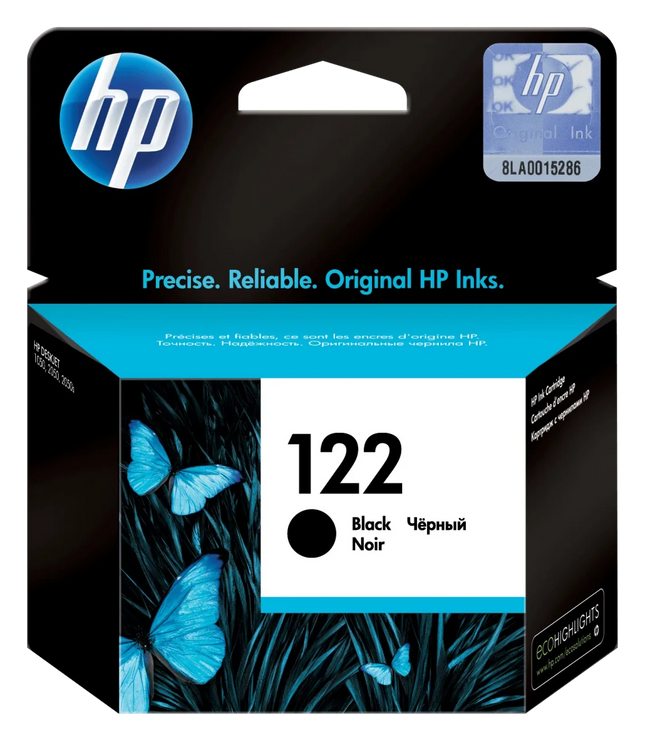 HP 122 black ink cartridge - Emerging Computers Limited
