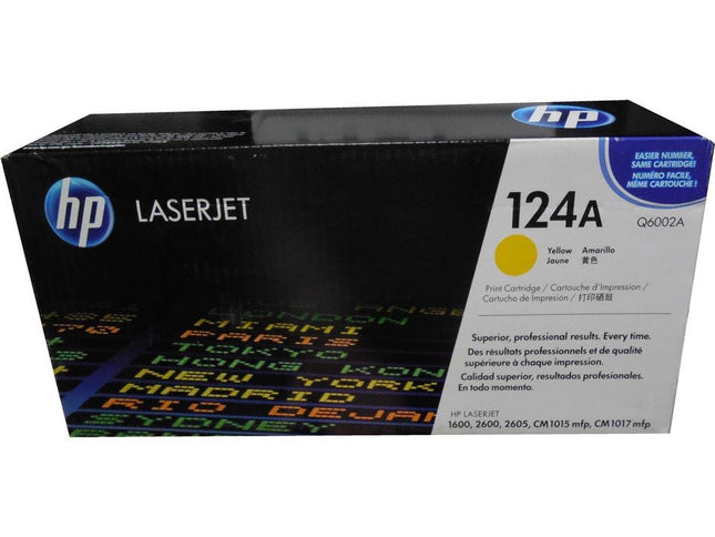 HP 124A yellow toner cartridge Q6002A - Emerging Computers Limited