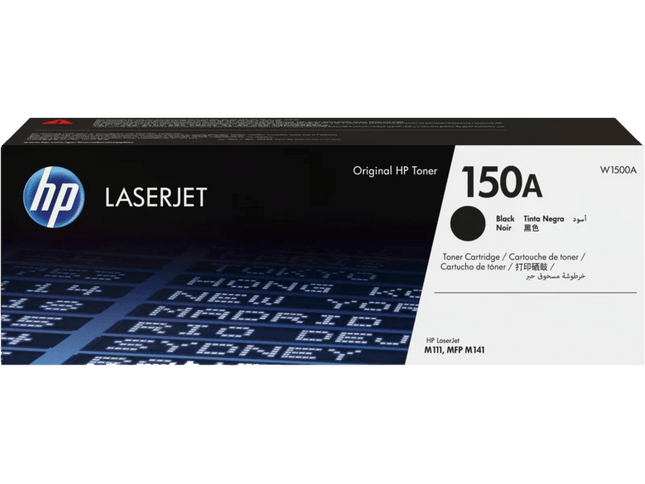 HP 150A Black Original LaserJet Toner Cartridge (W1500A) - Emerging Computers Limited